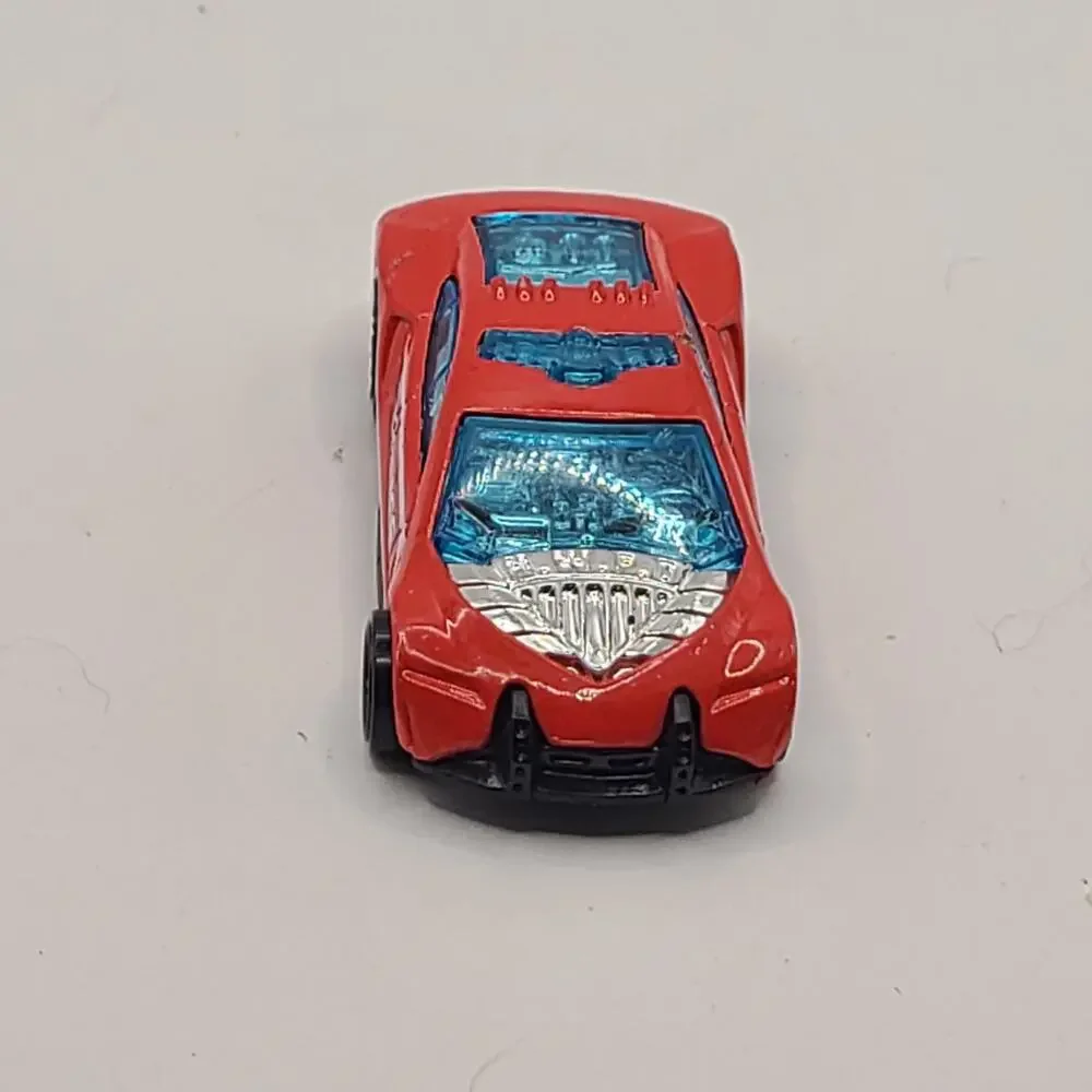 Mattle Hot Wheels Speed Trap Red Police Car Die Cast Vehicle Toy